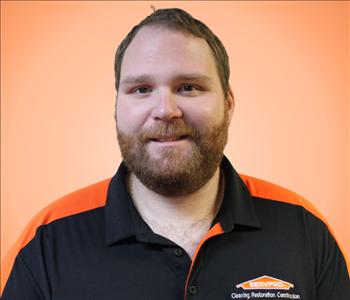 Jordan Penny, team member at SERVPRO of Easton, Bethlehem and Whitehall