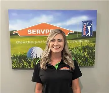 Chelsea Rice, team member at SERVPRO of Brunswick