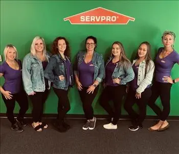Purple Friday 2022, team member at SERVPRO of Reisterstown