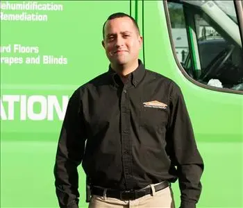 Devin Santiago , team member at SERVPRO of Oakdale, Islip
