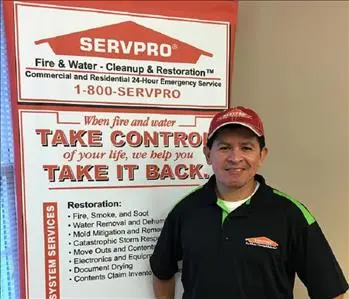 Felix Montana, team member at SERVPRO of Northwest Bergen