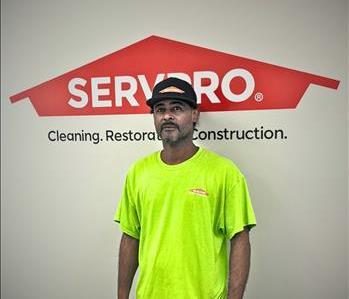 Esteban Casillas, team member at SERVPRO of Virginia Beach, Oceana, Dam Neck and Green Run