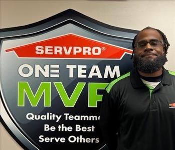 Martez Thornton, team member at SERVPRO of Virginia Beach, Oceana, Dam Neck and Green Run