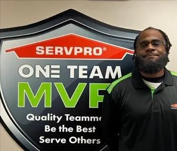Martez Thornton, team member at SERVPRO of Virginia Beach, Oceana, Dam Neck and Green Run