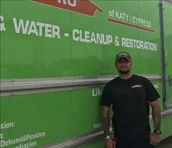Alejandro Villalobos, team member at SERVPRO of Champions / 1960