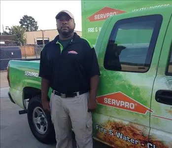 Hendrick Palmer, team member at SERVPRO of Champions / 1960
