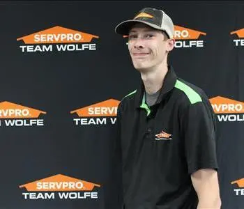 Lane Moser, team member at SERVPRO of Effingham, Mattoon, Charleston