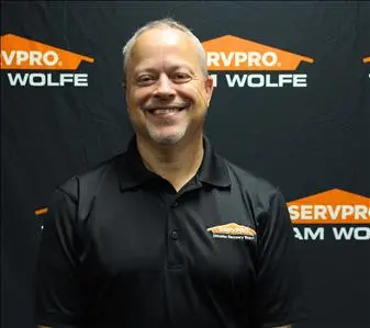 Jason Woomer, team member at SERVPRO of Effingham, Mattoon, Charleston