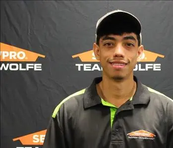Franklin Escalante, team member at SERVPRO of Effingham, Mattoon, Charleston