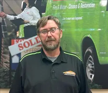 Carl Bivens, team member at SERVPRO of The Quad Cities