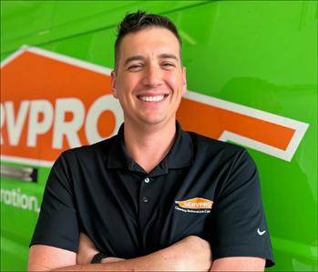 Matthew Minshall, team member at SERVPRO of Olathe / Lenexa
