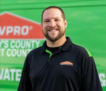 Richard Kline, team member at SERVPRO of Calvert County