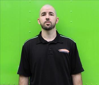 Brandon Holyfield, team member at SERVPRO of Greensboro North