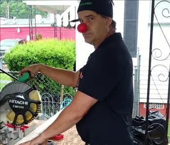 #rednoseday, team member at SERVPRO of Southern Scioto & Lawrence Counties