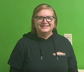 Maria Rivera, team member at SERVPRO of Roanoke County