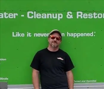 Robert Yates , team member at SERVPRO of Roanoke County