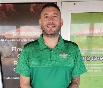 Justin Byrd, team member at SERVPRO of Vigo County and SERVPRO of Clay, Parke, Sullivan, Vermillion Counties