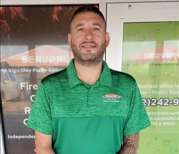 Justin Byrd, team member at SERVPRO of Vigo County and SERVPRO of Clay, Parke, Sullivan, Vermillion Counties