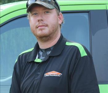 Patrick Parker, team member at SERVPRO of Beckley