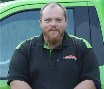 Shawn Ward, team member at SERVPRO of Beckley