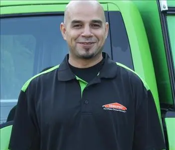 Michael Rodriguez, team member at SERVPRO of Beckley