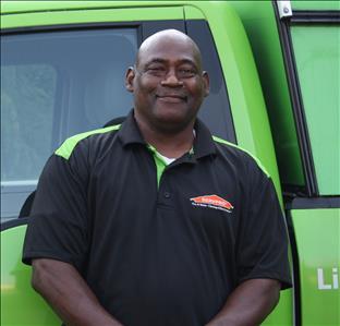 Lloyd Galloway, team member at SERVPRO of Beckley