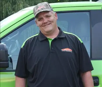 Marvin Mills, team member at SERVPRO of Beckley
