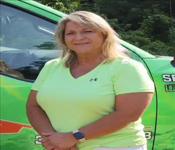 Pam Davis, team member at SERVPRO of Beckley