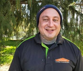 Aaron Tripp, team member at SERVPRO of Brighton, Howell, Highland, White Lake, Commerce, Novi, Bloomfield