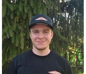 Tyler Evans, team member at SERVPRO of Brighton, Howell, Highland, White Lake, Commerce, Novi, Bloomfield