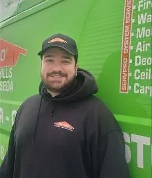 Nima Atighetchi, team member at SERVPRO of Tarzana / Reseda