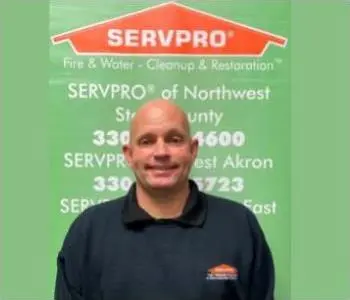 Jesse Lee, team member at SERVPRO of Northwest Stark County