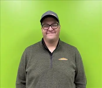 Steffan Clark, team member at SERVPRO of North Central Tazewell County, Galesburg, and Macomb