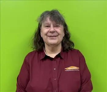 Pam Howerton, team member at SERVPRO of North Central Tazewell County, Galesburg, and Macomb