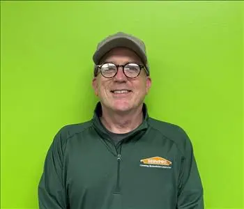 Matt Scott, team member at SERVPRO of North Central Tazewell County, Galesburg, and Macomb