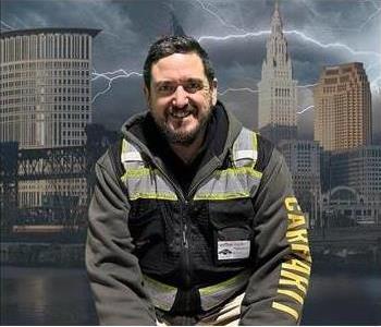 Andrew Meyer, team member at SERVPRO of Southeastern Cuyahoga County