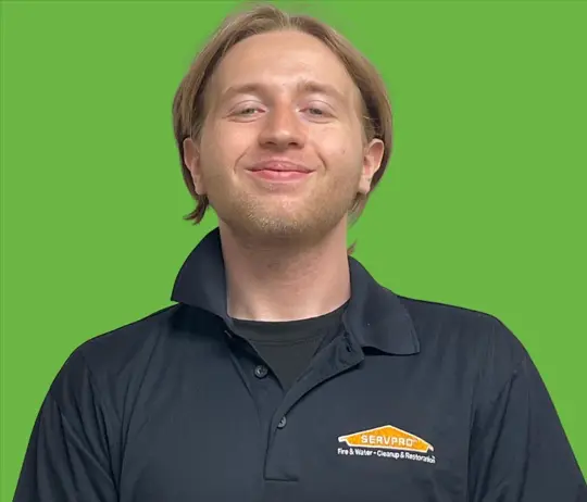 Lucas Dodson, team member at SERVPRO of Montgomery & Pulaski Counties