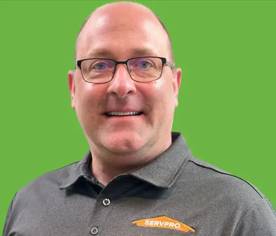 Jason Poff, team member at SERVPRO of Montgomery & Pulaski Counties