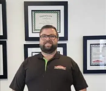 Eduardo Polizzo Jr., team member at SERVPRO of Corona