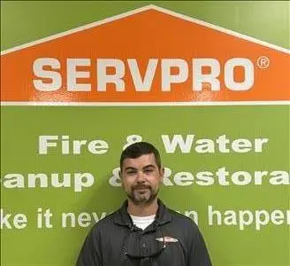 Jared Moore, team member at SERVPRO of Lenoir, Duplin & Jones Counties