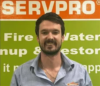 Zach Turner, team member at SERVPRO of Lenoir, Duplin & Jones Counties