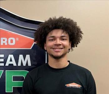 DeVonte Chambers, team member at SERVPRO of Bloomington / Pontiac