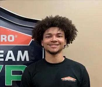 DeVonte Chambers, team member at SERVPRO of Bloomington / Pontiac