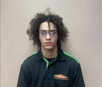Devin Moore, team member at SERVPRO of Bloomington / Pontiac