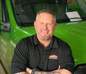 Vince Griffin, team member at SERVPRO of Tuscaloosa