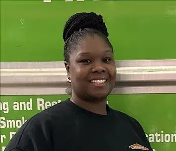 Tavell Hill, team member at SERVPRO of Vermilion County