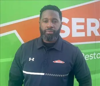 DeAngelo Washington, team member at SERVPRO of Norman
