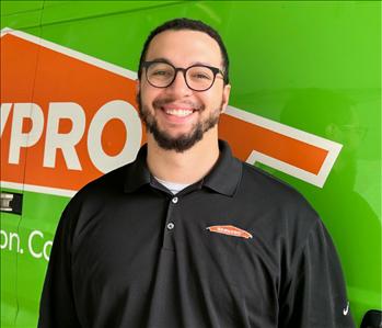 Anthony Malloy, team member at SERVPRO of Norman