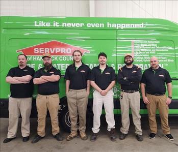 The SERVPRO crew, team member at SERVPRO of Hancock County