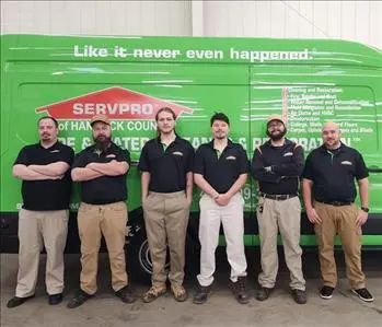 The SERVPRO crew, team member at SERVPRO of Hancock County